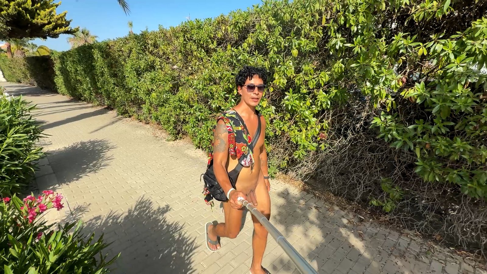 Various body types enjoying the beach